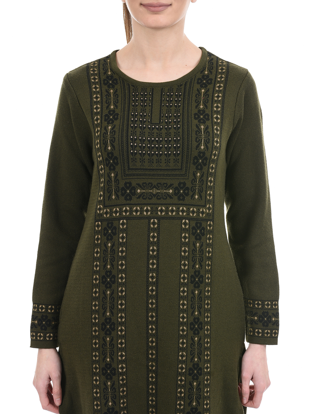 American Eye Women Casual Wear Olive Kurta